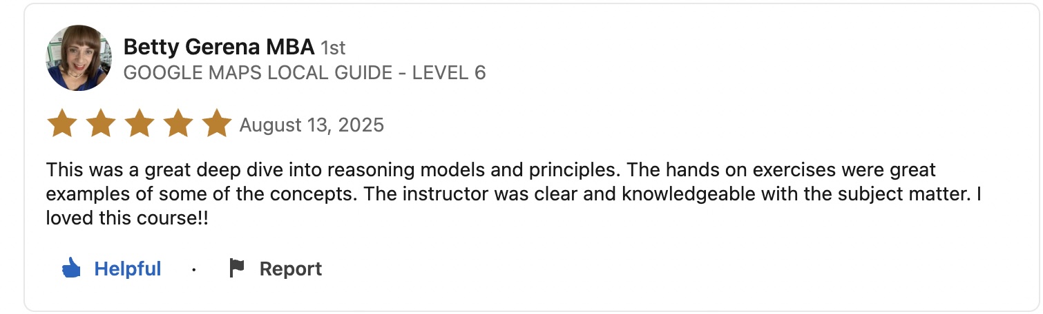 Review by Betty Gerena MBA